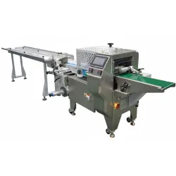 Poziome maszyny pakujące typu flow pack - dolny podajnik folii